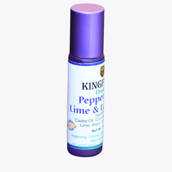 KingFlav Organics Peppermint Lime and Lavendar Oil