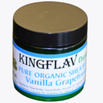 KingFlav Organics Pure Organic Shea Butter Vanilla Grapefruit