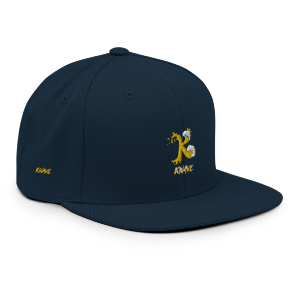 Navy Blue Snapback Hat